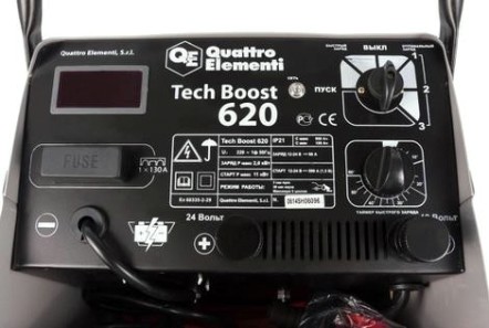 Пускозарядное устройство QUATTRO ELEMENTI Tech Boost 620 [771-473]