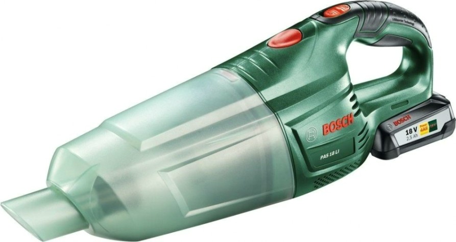Пылесос аккумуляторный BOSCH PAS 18 LI Set [06033B9002]
