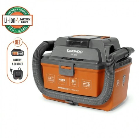 Пылесос аккумуляторный DAEWOO DAVC 1621Li SET Пылесос аккумуляторный DAEWOO DAVC 1621Li SET