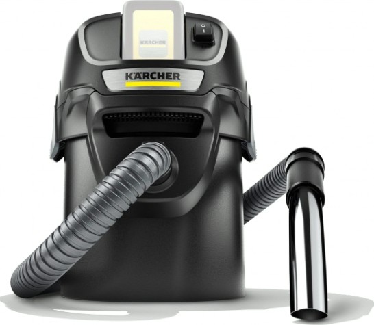 Пылесос аккумуляторный KARCHER AD 2 Battery для золы, (1.348-300.0), без АКБ и З/У [1.348-300.0]