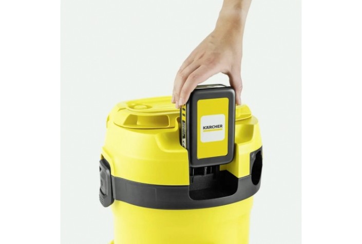 Пылесос аккумуляторный KARCHER WD 2-18 Battery Set V-12/18 (1.628-501.0) [1.628-501.0]