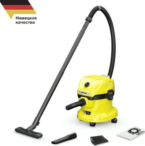 Пылесос аккумуляторный KARCHER WD 2-18 V-12/18 (1.628-500.0), без акб и з/у [1.628-500.0]