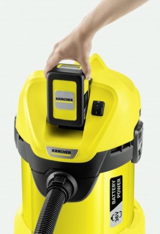 Пылесос аккумуляторный KARCHER WD 3 Battery Set (1.629-911.0) [1.629-911.0]