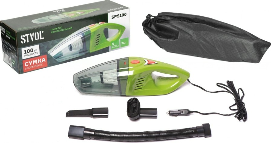 Пылесос автомобильный STVOL SPS100 (100 вт, 0,5л) Пылесос автомобильный STVOL SPS100 (100 вт, 0,5л)