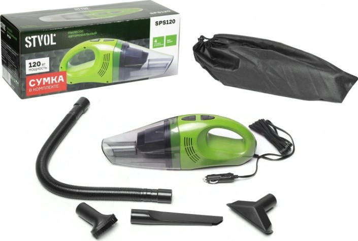 Пылесос автомобильный STVOL SPS120 (120 вт, 0,5л) Пылесос автомобильный STVOL SPS120 (120 вт, 0,5л)