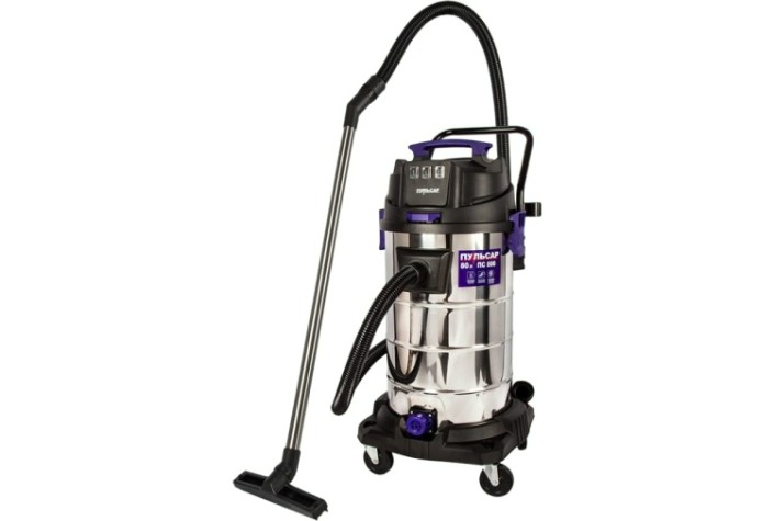 Пылесос для строительных работ ПУЛЬСАР ПС 800 (3000 вт, 80л) [917-186]