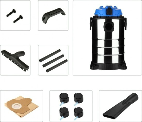 Пылесос промышленный DEKO DKVC-1200-30S [015-0032]