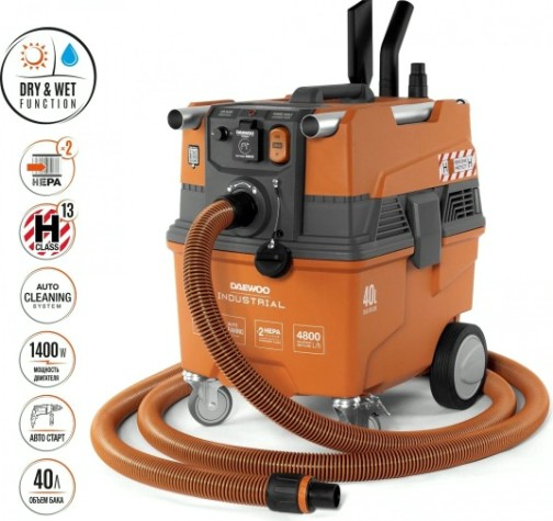 Пылесос промышленный с системой самоочистки DAEWOO DAVC 4000SD Пылесос промышленный с системой самоочистки DAEWOO DAVC 4000SD