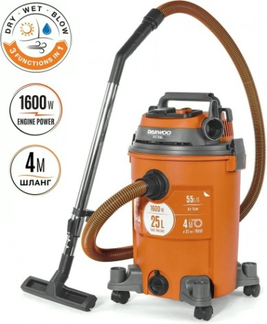 Пылесос сетевой DAEWOO DAVC 2516S Пылесос сетевой DAEWOO DAVC 2516S