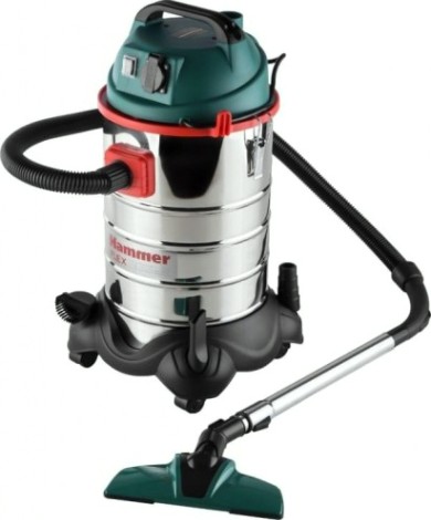 Пылесос сетевой Hammer PIL30A flex + розетка для электроинструмента Пылесос сетевой Hammer PIL30A flex + розетка для электроинструмента