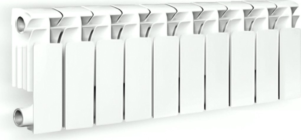 Радиатор отопления OASIS 200/100/10 алюминиевый литой [4670004375020]