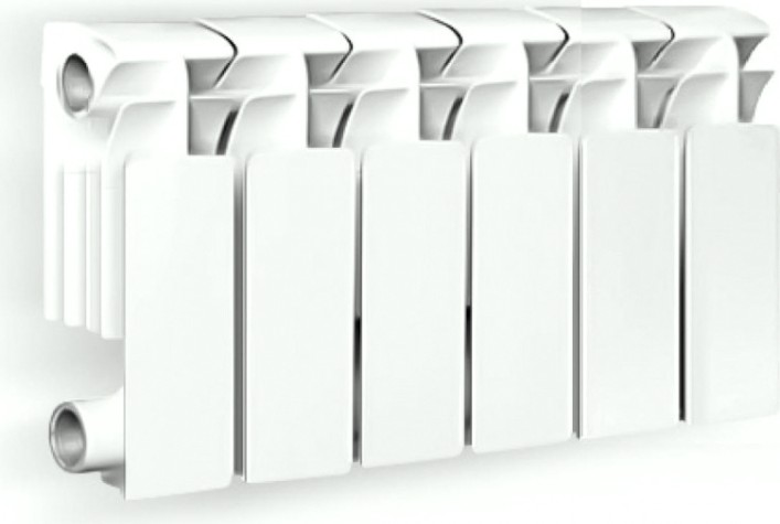 Радиатор отопления OASIS 200/100/6 алюминиевый литой [4670004375006]