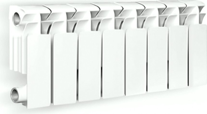 Радиатор отопления OASIS 200/100/8 алюминиевый литой [4670004375013]