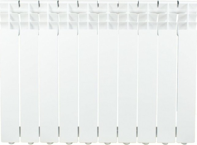 Радиатор отопления OASIS 350/80/10 PRO алюминиевый литой [4640039485049]