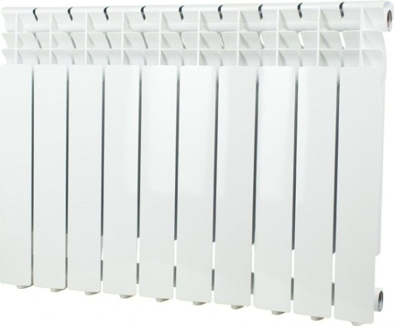 Радиатор отопления OASIS 350/80/10 PRO алюминиевый литой [4640039485049]