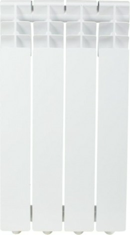 Радиатор отопления OASIS 350/80/4 PRO алюминиевый литой [4640039485018]