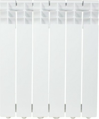 Радиатор отопления OASIS 350/80/6 PRO алюминиевый литой [4640039485025]