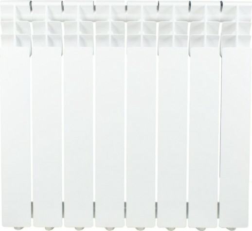 Радиатор отопления OASIS 350/80/8 PRO алюминиевый литой [4640039485032]