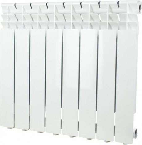 Радиатор отопления OASIS 350/80/8 PRO алюминиевый литой [4640039485032]