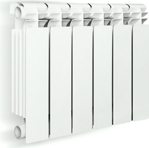 Радиатор отопления OASIS 350/96/6 алюминиевый литой [4670004370995]