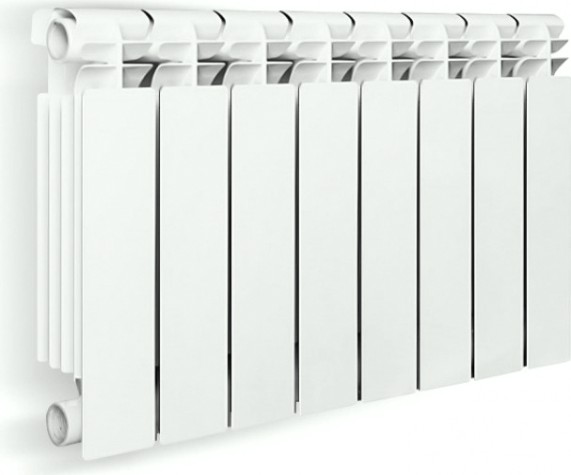 Радиатор отопления OASIS 350/96/8 алюминиевый литой [4670004371008]