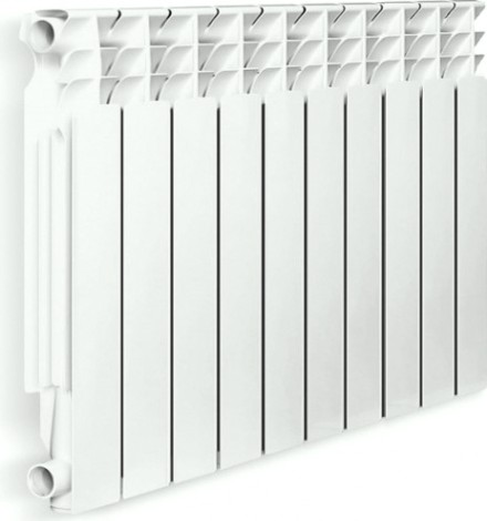 Радиатор отопления OASIS 500/80/10 алюминиевый литой [4670004371329]