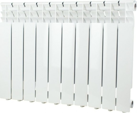 Радиатор отопления OASIS 500/80/10 PRO алюминиевый литой [4640039485148]