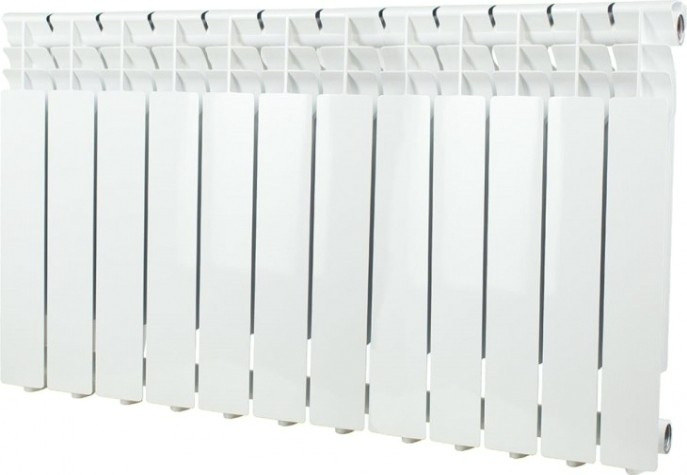 Радиатор отопления OASIS 500/80/12 ЭКО алюминиевый литой [4640039487104]