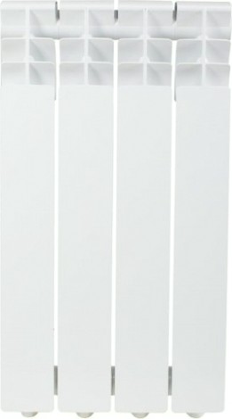 Радиатор отопления OASIS 500/80/4 ЭКО алюминиевый литой [4640039487067]