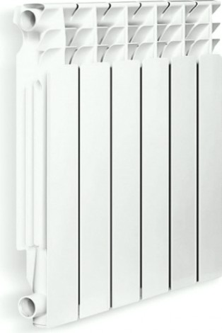 Радиатор отопления OASIS 500/80/6 алюминиевый литой [4670004371305]