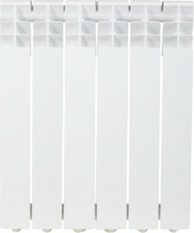 Радиатор отопления OASIS 500/80/6 ЭКО алюминиевый литой [4640039487074]