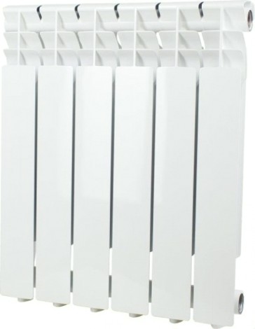 Радиатор отопления OASIS 500/80/6 ЭКО алюминиевый литой [4640039487074]