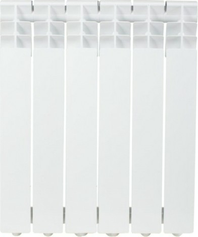 Радиатор отопления OASIS 500/80/6 PRO алюминиевый литой [4640039485124]