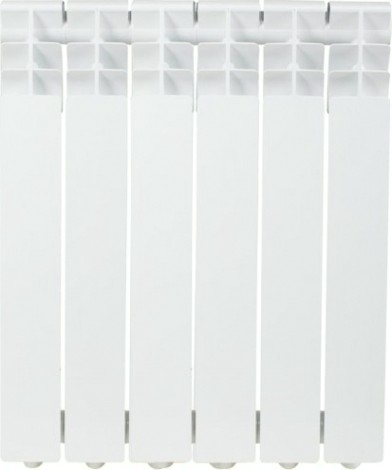 Радиатор отопления OASIS 500/80/6 PRO биметаллический [4640039484455]