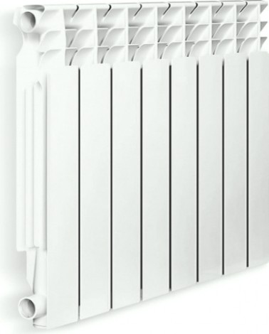 Радиатор отопления OASIS 500/80/8 алюминиевый литой [4670004371312]