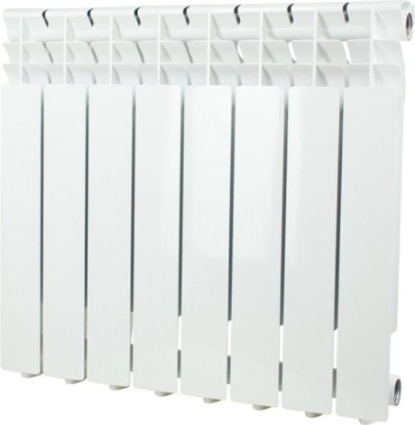 Радиатор отопления OASIS 500/80/8 ЭКО алюминиевый литой [4640039487081]