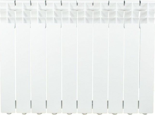 Радиатор отопления OASIS 500/96/10 PRO алюминиевый литой [4640039484066]