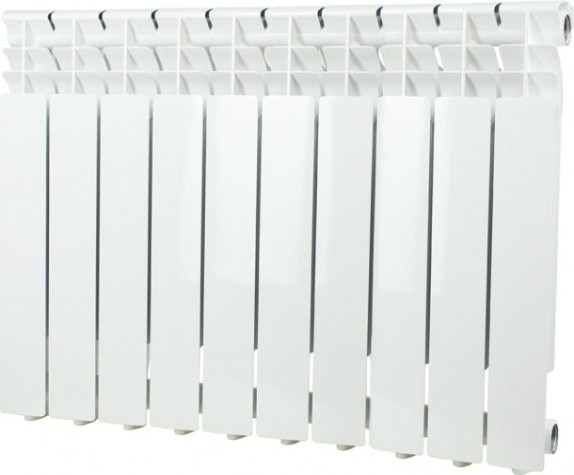 Радиатор отопления OASIS 500/96/10 PRO алюминиевый литой [4640039484066]