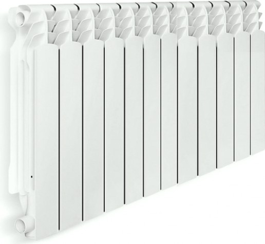 Радиатор отопления OASIS 500/96/12 алюминиевый литой [4670004370094]