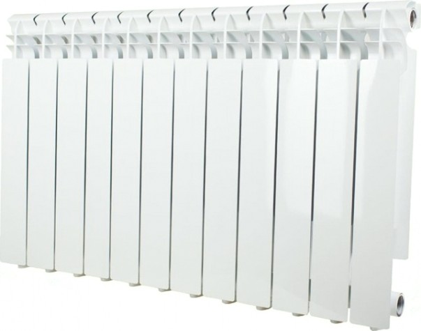 Радиатор отопления OASIS 500/96/12 ЭКО алюминиевый литой [4640015384359]