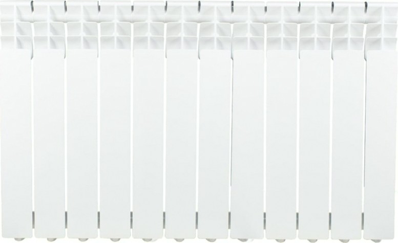 Радиатор отопления OASIS 500/96/12 PRO алюминиевый литой [4640039484073]