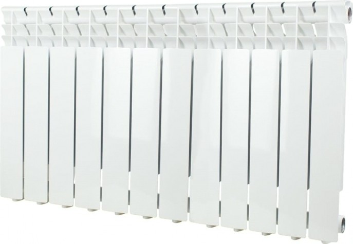 Радиатор отопления OASIS 500/96/12 PRO алюминиевый литой [4640039484073]