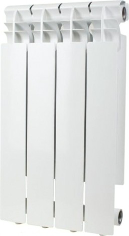 Радиатор отопления OASIS 500/96/4 ЭКО алюминиевый литой [4640039487111]