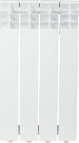 Радиатор отопления OASIS 500/96/4 PRO алюминиевый литой [4640039484035]