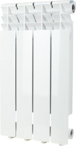 Радиатор отопления OASIS 500/96/4 PRO алюминиевый литой [4640039484035]