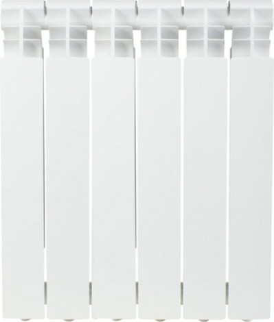 Радиатор отопления OASIS 500/96/6 ЭКО алюминиевый литой [4640039487128]