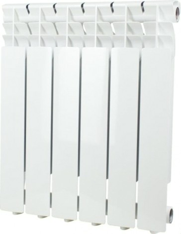 Радиатор отопления OASIS 500/96/6 PRO алюминиевый литой [4640039484042]