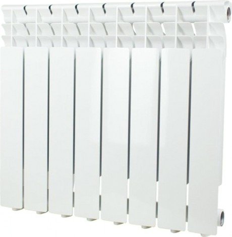 Радиатор отопления OASIS 500/96/8 PRO алюминиевый литой [4640039484059]