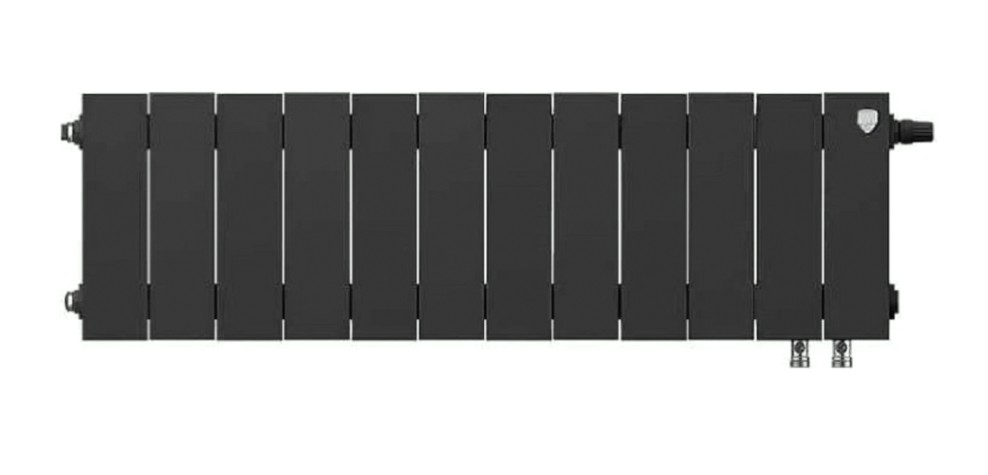 Радиатор отопления ROYAL THERMO PianoForte 200 /Noir Sable-12 секц. VDR [НС-1346004]