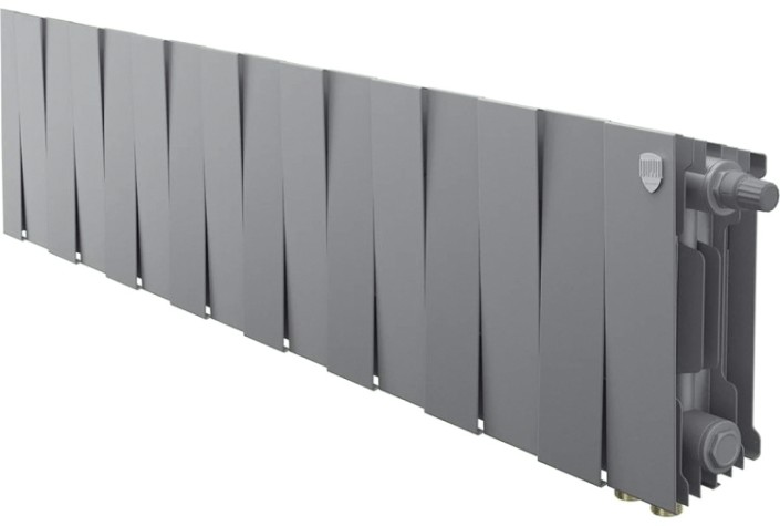 Радиатор отопления ROYAL THERMO PianoForte 200 /Silver Satin-16 секц. VDR [НС-1346026]